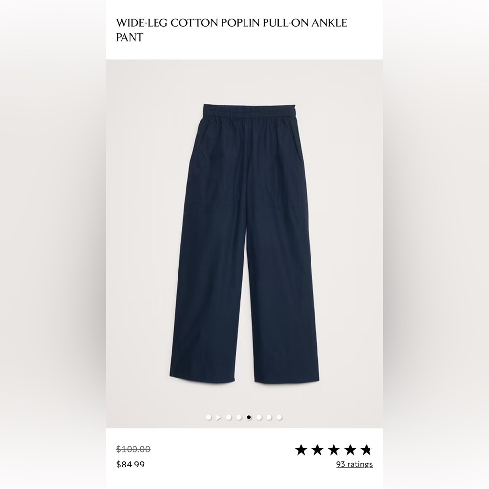Women’s  Navy Stretch Pants